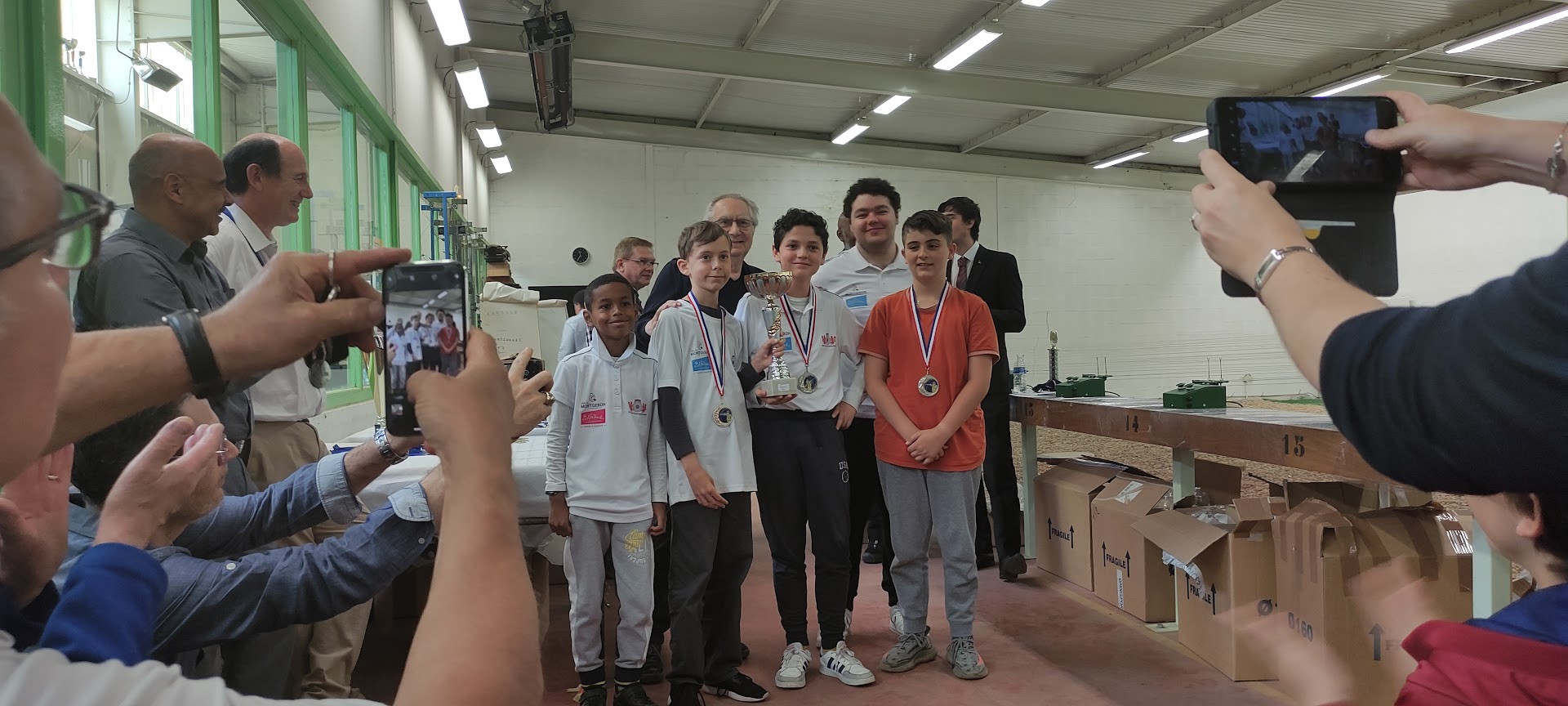 Nos jeunes de l’EDT ont remporté les challenges Lopes et Kamody !!!