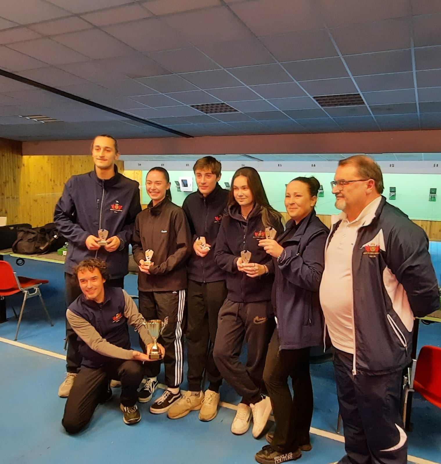 Podiums aussi aux Championnats Départementaux des Clubs 10m Adultes