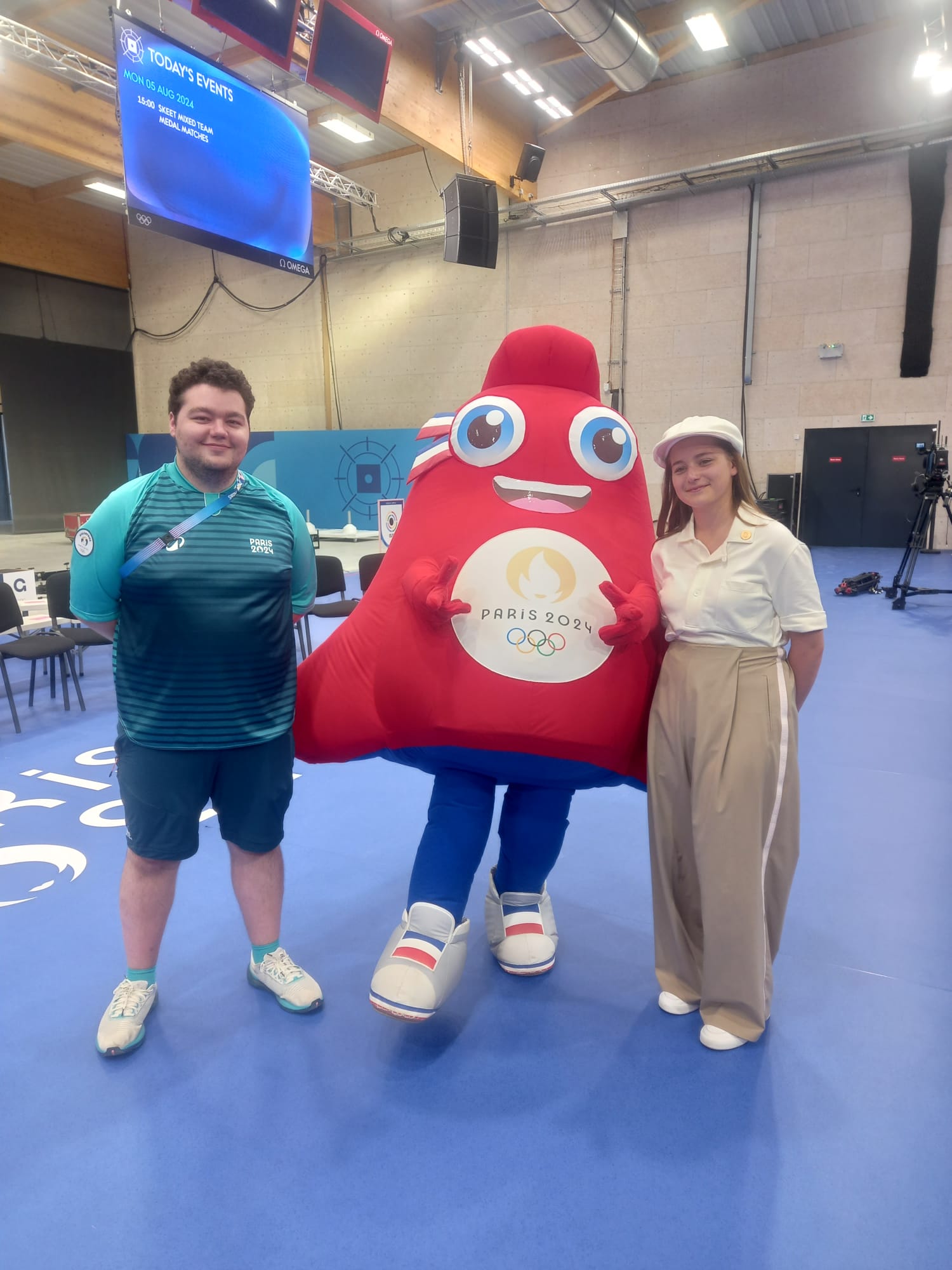 Elise et Elouan volontaires aux J.O. PARIS 2024