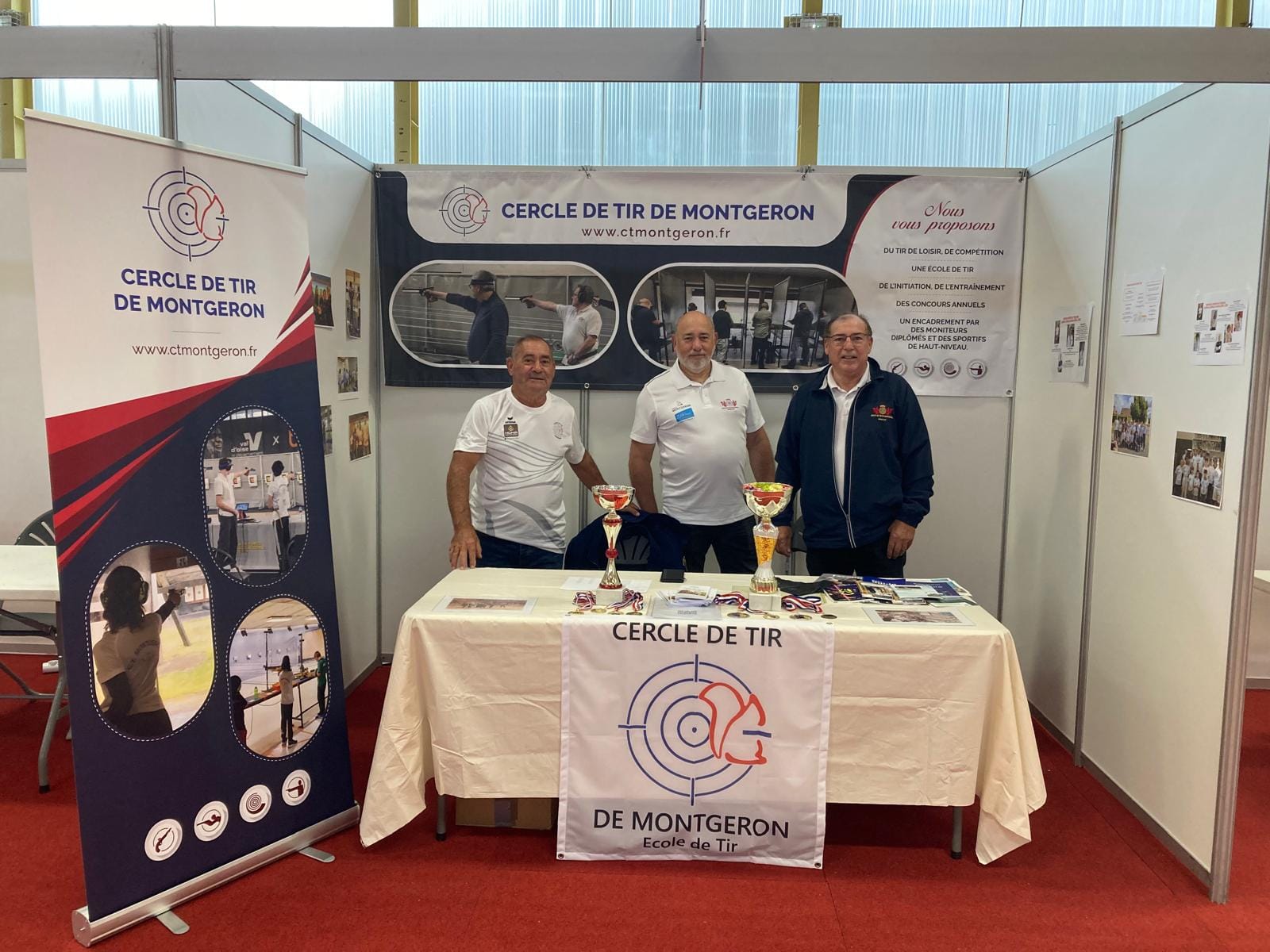 Nous vous accueillons aux forums des associations de Montgeron, Vigneux, Yerres et au stand de tir !