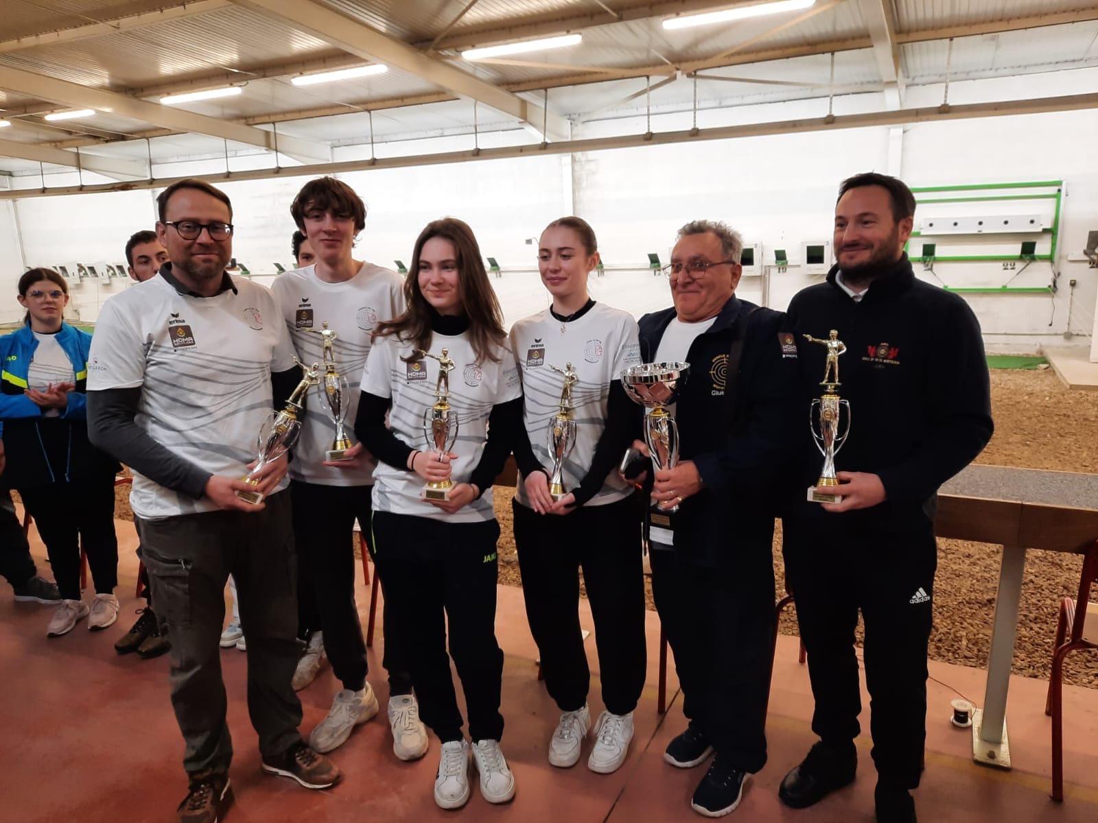 2 podiums pour le CTM aux Championnats Départementaux des Clubs Adultes 10m