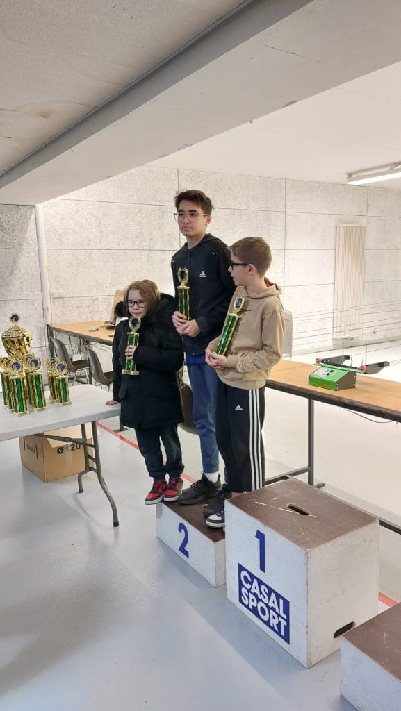 Palmarès des Championnats Départementaux des Clubs EDT : Les pistoliers sur la 2ème et 3ème marche du podium !!!