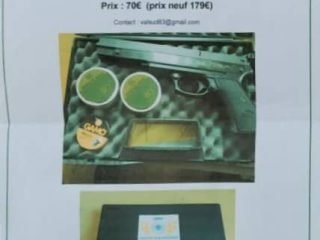 Pack Pistolet GAMO PR-45 cal.4.5mm